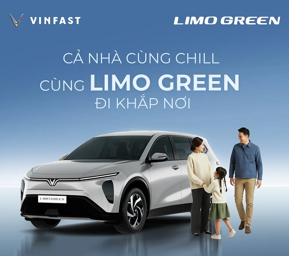 Cả nhà cùng chill – cùng Limo Green đi khắp nơi