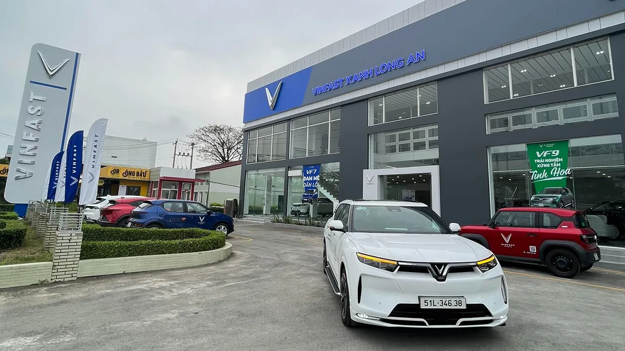 VinFast Long An 3S tại Bến Lức